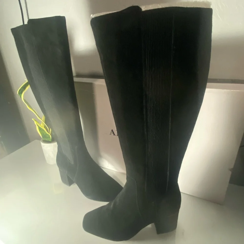 Alfani‎ Women's Elegant Black Over the Knee Boots